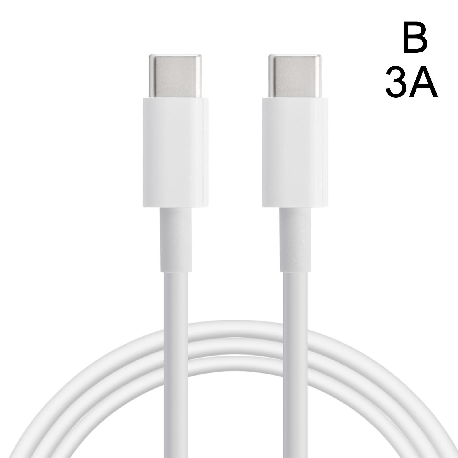 

2A/3A USB C - USB Type C кабель с двумя головками для быстрой зарядки телефона Samsung USB-C Mobile Cab X8K5 white-3A