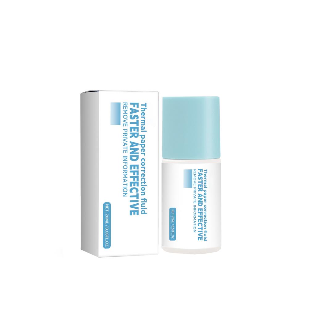 Thermal Paper Correction Fluid; Privacy Against Identity Theft And Misuse Of Receipt Information.20ml