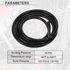 RATCHROLL 1pc Universal Silicone Vacuum Tube Hose High Temperature 5.5FT 3/16" 4mm ID 3.0mm