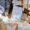 Flower Language Sticky Notes N Times, Ancient Fan Shaped Butterfly Tent Decoration DIY Notes, Messages, Sticky Notes
