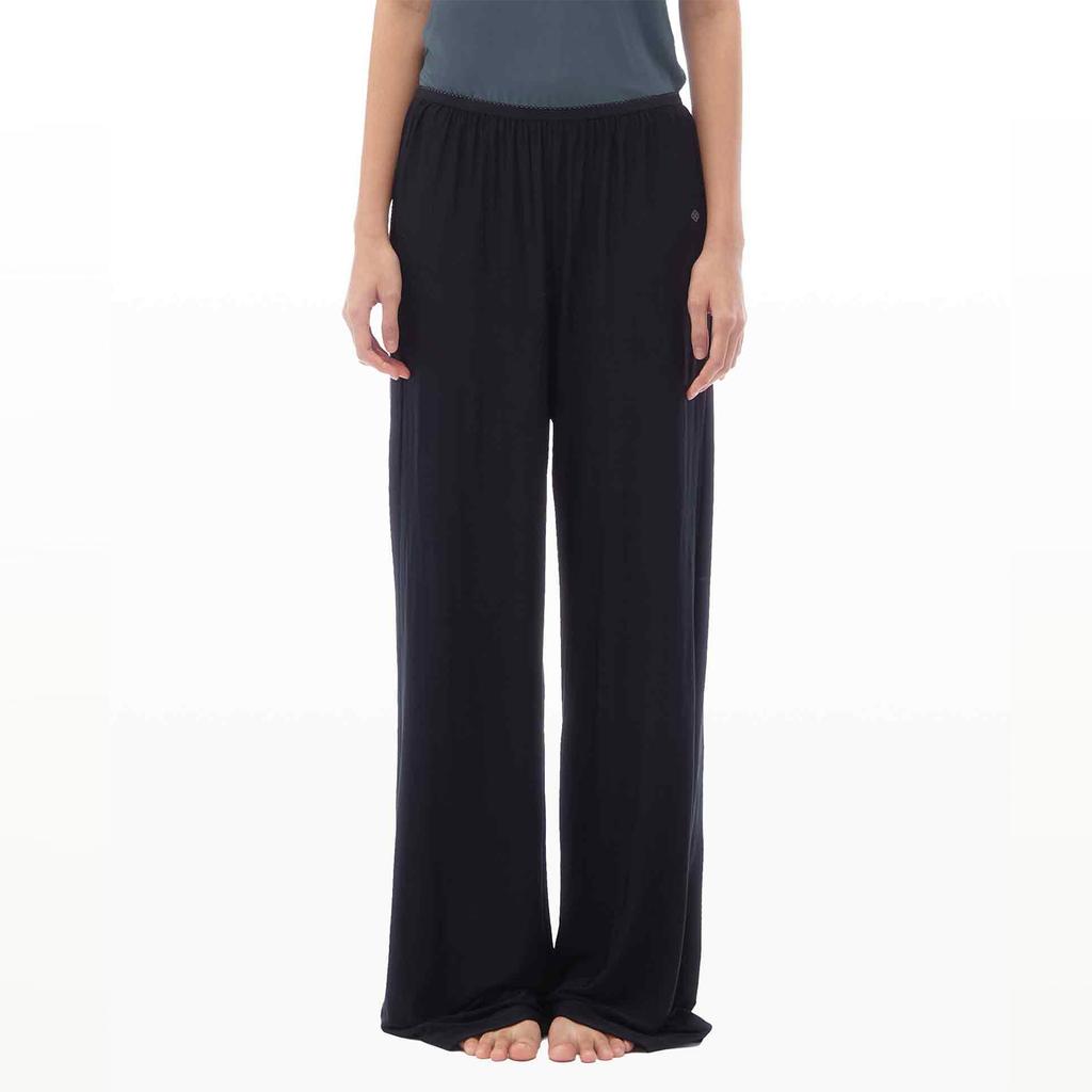 Hupo Cool-Touch Wide Fit Pants_Onyx Black