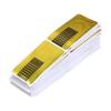 Gold Rectangle Nail Forms for Gel and Acrylic Extensions, 500 pcs