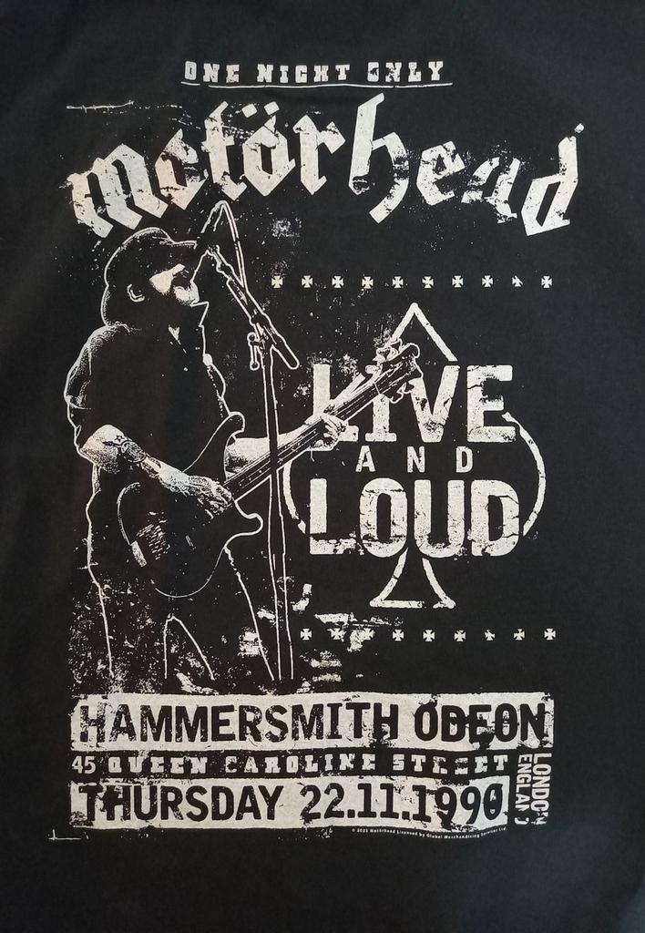 Motörhead Live and Loud  T-Shirt