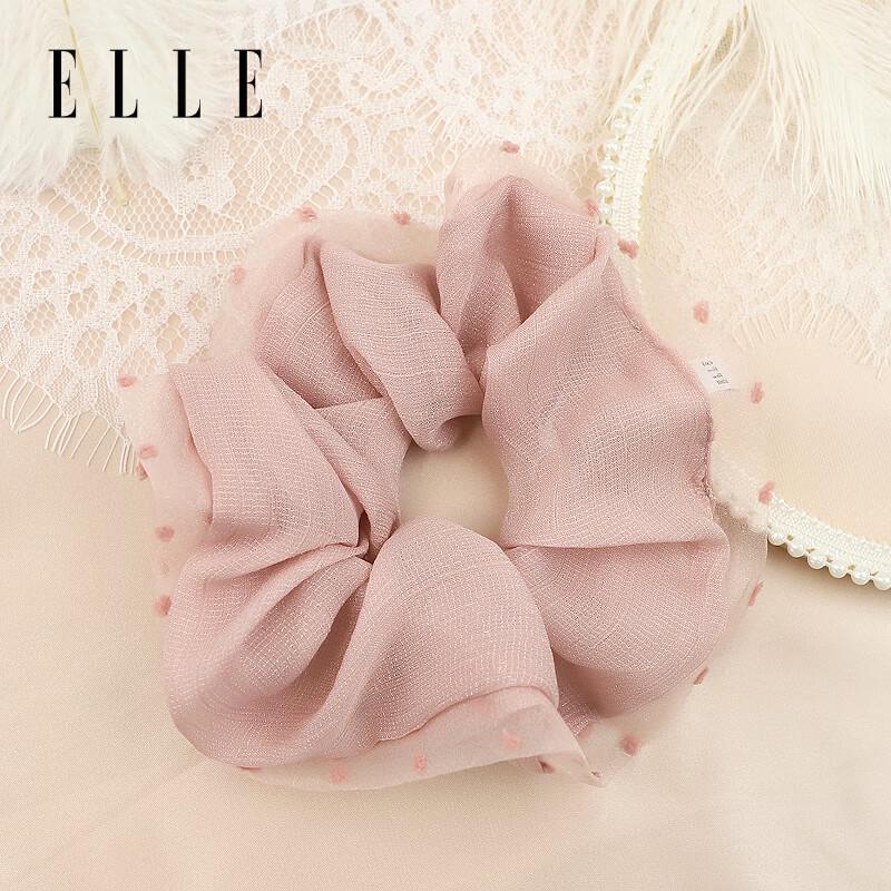 ELLE French Polka Dot Scrunchie 1 Piece