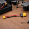 XT60H to XT30U Cable Set, 2 Finished Cable Assemblies for Model Battery Charging and Electronic Controller Tasks
