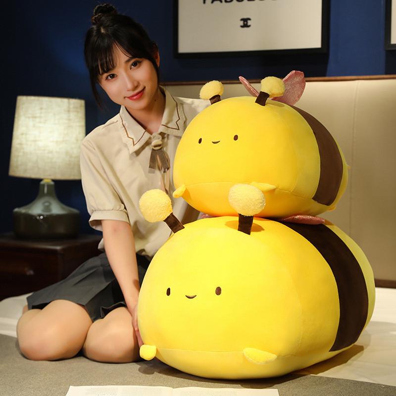 Cute Creative Cartoon Simulation Small Bee Plush Toy Girls Children Holiday Gift