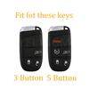 Nowe etui na kluczyk samochodowy z TPU, do Jeep Renegade Grand Cherokee Dodge Ram Charger 1500 Challenger Chrysler 300C Travel