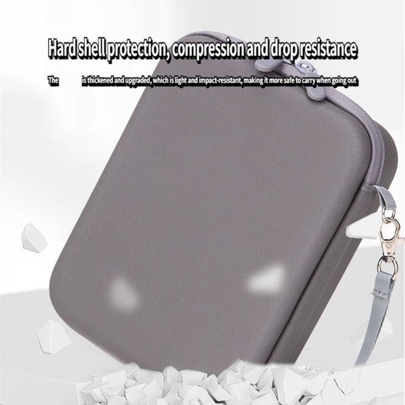 Protective Hard Case for Mobile 8P Gimbals Bag Waterproof EVA Shell with Inner Mesh Pocket for Accessories Storage
