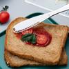 2025 New 3 In 1 Stainless Steel Butter Knife Cheese Dessert Jam Spreaders Cream Scraper Bread Splitter Butter Spreader