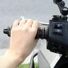 2pcs Breathable Motorcycle Handlebar Tape Durable Non-Slip Road Bike Bar Tape Anti Scratch Motorcycle Protection Straps