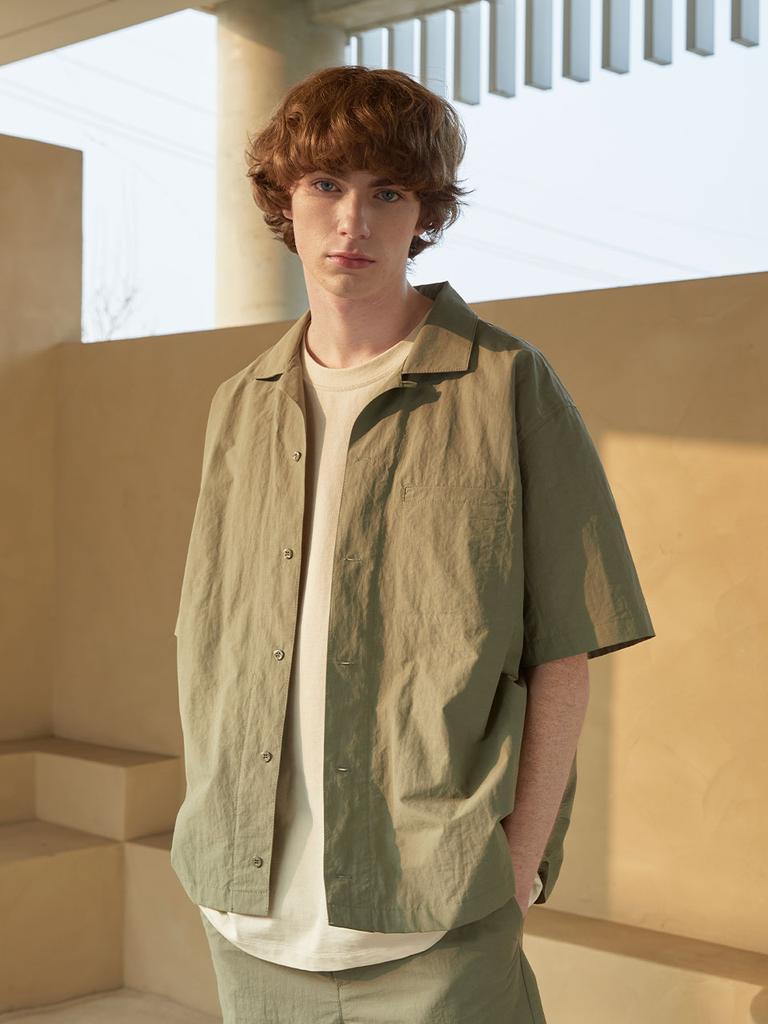 SEVEN FIGURES Essential Easy Half Shirt Ov