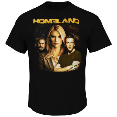 T-shirt da uomo Homeland Trio