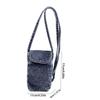 Street Style Denim Crossbody Tasche Y2K Handy-Portemonnaie Modische Canvas Tasche Damen & Herren