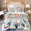 Floral Dream Catcher Bedding Set 3D Printed Duvet Cover Set Soft Single Twin Double Queen Size Bed Set Home Decorations Birthday