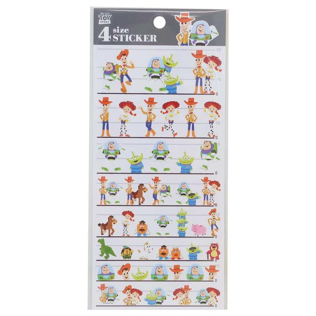

Toy Story 4 Size Stickers Disney [Sticker Sheet]