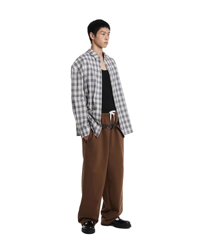 TRUNK PROJECT Belted Lounge Pants_Brown