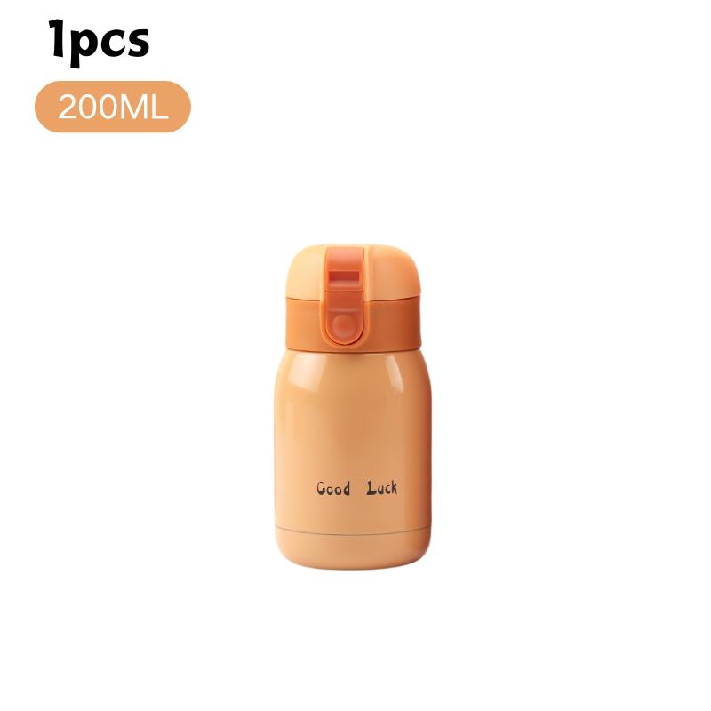 

Мини-кружка-термос 200 мл/350 мл, карманная кружка, термокружка из нержавеющей стали для кофе, портативная вакуумная фляга, изолированная бутылка для горячей воды, детская As the picture