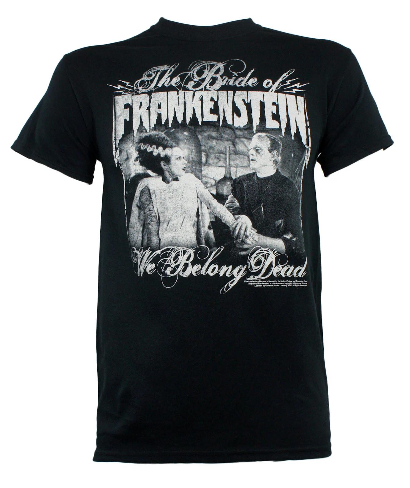

Authentic THE BRIDE OF FRANKENSTEIN We belong Dead T-Shirt S M L XL XXL NEW XL