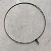 8mm Solid Stainless Steel Fishing Net Head - Sturdy, Durable, Deepened Dense Net for Small Fish and Shrimp