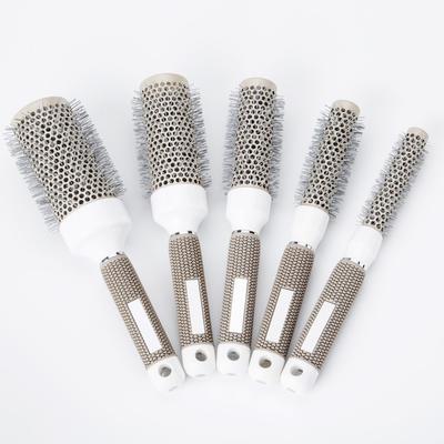 6 Größe Haarbürste Nano Haarbürste Thermal Round Barrel Kamm Friseursalon Styling Trocknen Curling