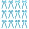 12Pcs Christmas Velvet Bows Rustic Vintage Velvet Ribbon Bows for DIY Crafts Gift Wrapping Tree Garland Wreath Xmas Decoration