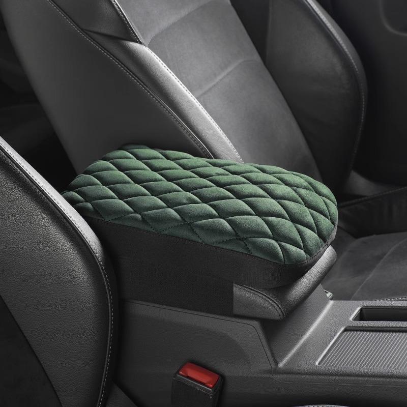 WEIHAO Car Armrest Cushion Universal Car Accessories For Car Center Armrest Pad Interior Sleeve Extended And Thickened Pad зелёный