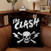 Rock Band The Album Clash Cushion Cushion Cover Pillowcase Upholstery Sofa Throw Pillow Home Decor Pillowcas