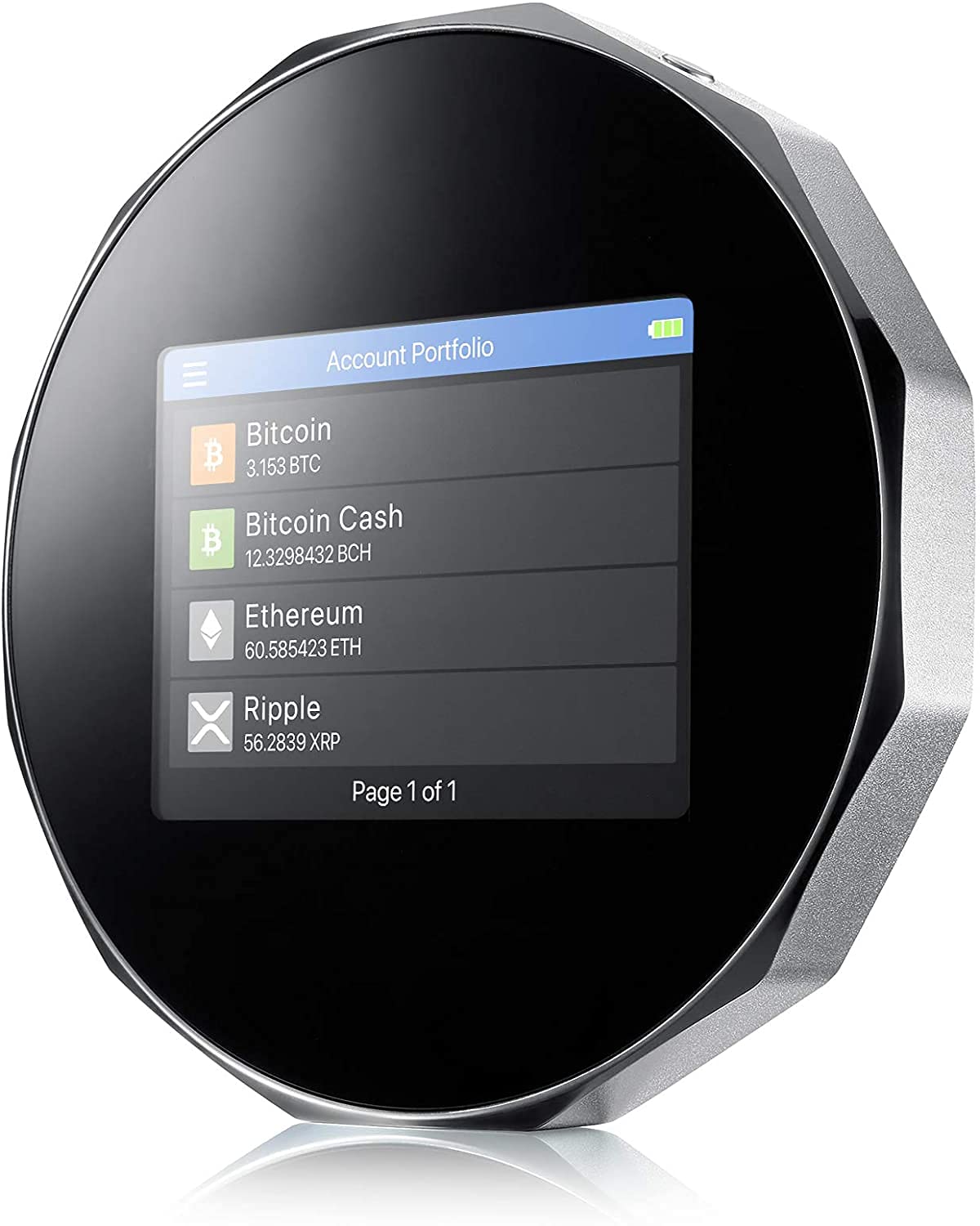 

[SecuX] Аппаратный кошелек для виртуальной валюты V20 — Совместимость с Bluetooth — Сенсорная панель — Легкое управление Bitcoin, Ethereum и т. д.
