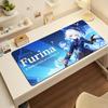 Genshin  Furina  Mouse Pad  Nonslip Locking Edge DeskMat PC Laptop Accessories Rubber Office Keyboard Large Game XXL Carpet