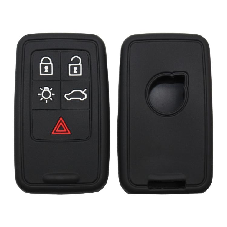 Ergonomic Silicone Key Fob Protector Shock Absorbing Design Non Slip Multi Color Option All Climate Resistance For Remotes