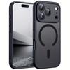 Magnetic Matte Translucent Case For iPhone 17 Air 16 16e 15 14 Plus 13 12 11 Pro Max Phone Magsafe Wireless Charger Hard Cover