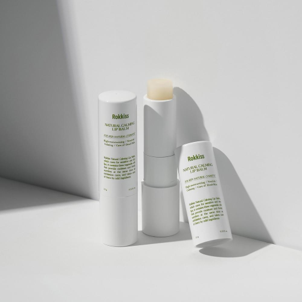 Rokkiss Natural Calming Lip Balm 3.5g  2 Colorless
