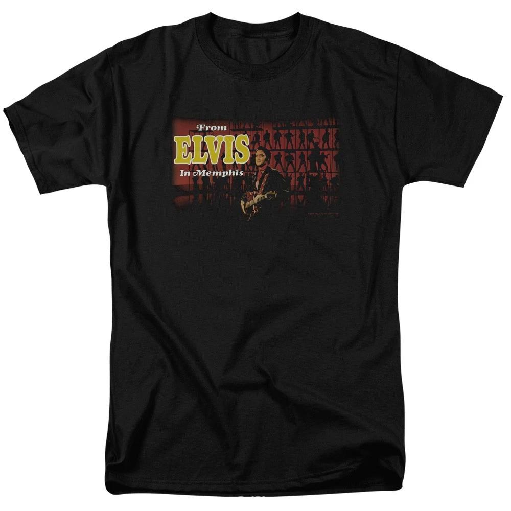 Elvis Presley - From Elvis In Memphis - Adult Unisex T-Shirt - Black XL