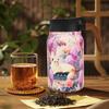 1500ml Vintage Floral Tea Thermos with Infuser Stainless Steel Tea Kettle DripProof Teapot With Tea Infuser Thermo Home Teaware