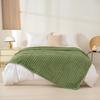 Striped Solid Color Multi-Functional Blanket for Sofa, Dorm, or Napping