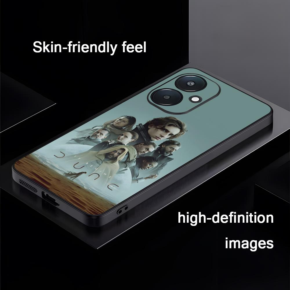 

Cool Movie D-Dune 2 Popular Phone Case For Xiaomi Redmi 14C 13C 12C Note14 13 12 11 10 Pro Plus S Soft Black Phone Cover Redmi Note12ProPlus