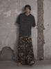 LERENNE Multi Pocket Cargo Flare Camo Pants - Camo