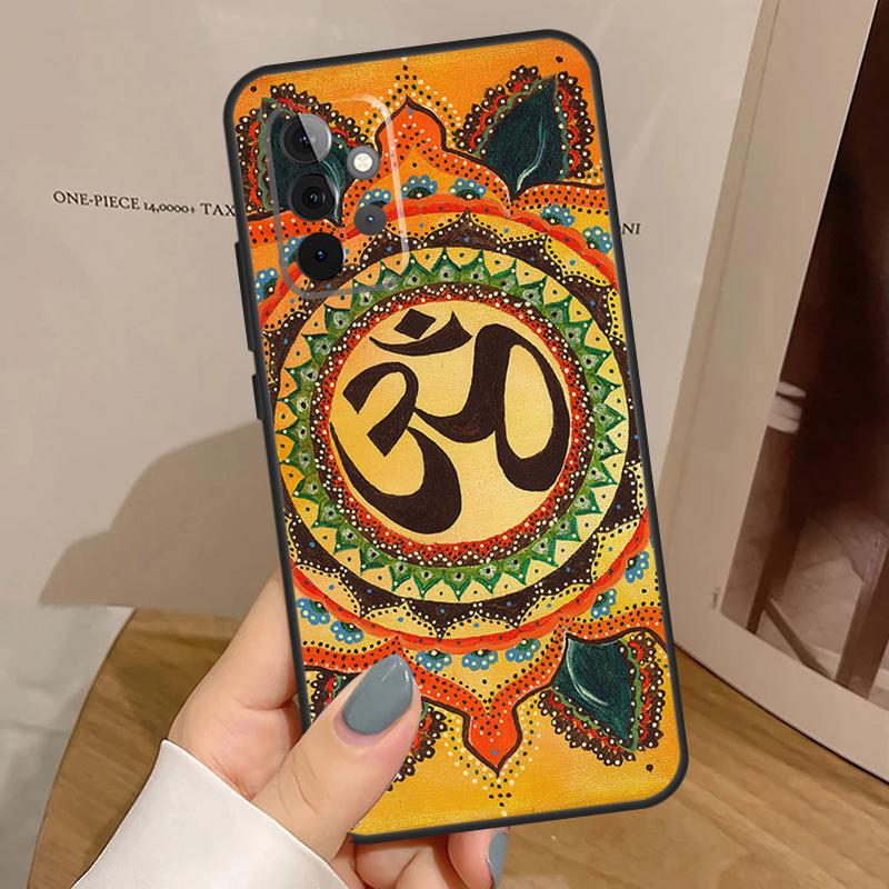 Aum Om Yoga Symbol Hülle Für Samsung Galaxy A56 A36 A16 A06 A13 A33 A53 A52 A32 A12 A54 A34 A14 A35 A55 A17 A15