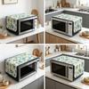 30x90cm Kitchen Decor Cotton Linen Microwave Oven Dust Proof Protector