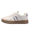 Leder Deutsche Trainingsschuhe Damen 2025 Herbst neue vielseitige flache weiße Schuhe Kinder Einzelschuhe lässige Sport-Board-Schuhe