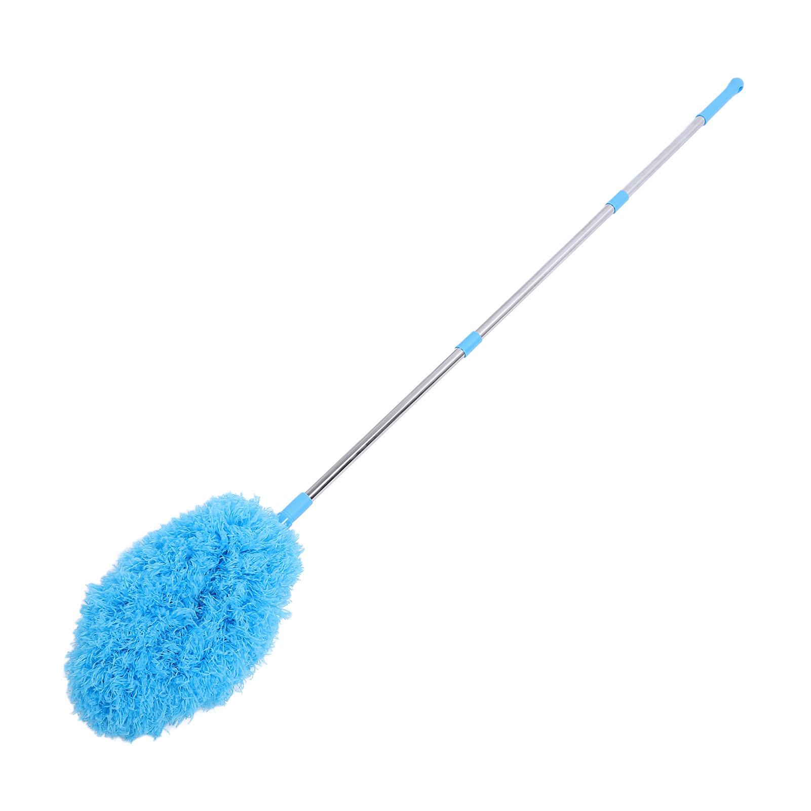 

Ceiling Fan Cleaner Reusable Polyester Fiber Effective Removable with Extension Poles Ceiling Fan Duster for Household