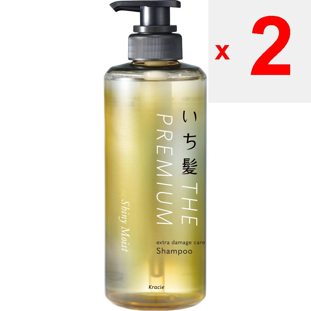 Kracie Ichihair Premium Moist Shampoo Pompka 480 ml Ichikami the Premium Szampon/odżywka (premia) Nanieś odpowiednią ilość na włosy, dokładnie spień.