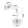 Stainless Steel Handrail Bracket for Strong Support In Indoor Stair Rails