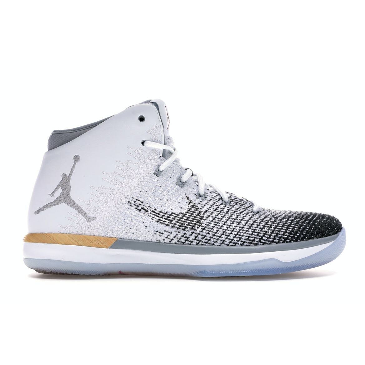 

Мужские кроссовки Air Jordan 31 Chinese New Year Белый Волк-Серый-Черный 885429-103