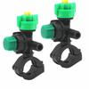 2PCS 20mm /25mm Clamp Spraying Nozzle Engineering Plastic Atomizing Mist Nozzle  Crop Spraying