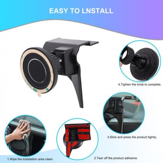 Magnetic Dashboard Phone Holder Bracket For Toyota Tacoma 2016-