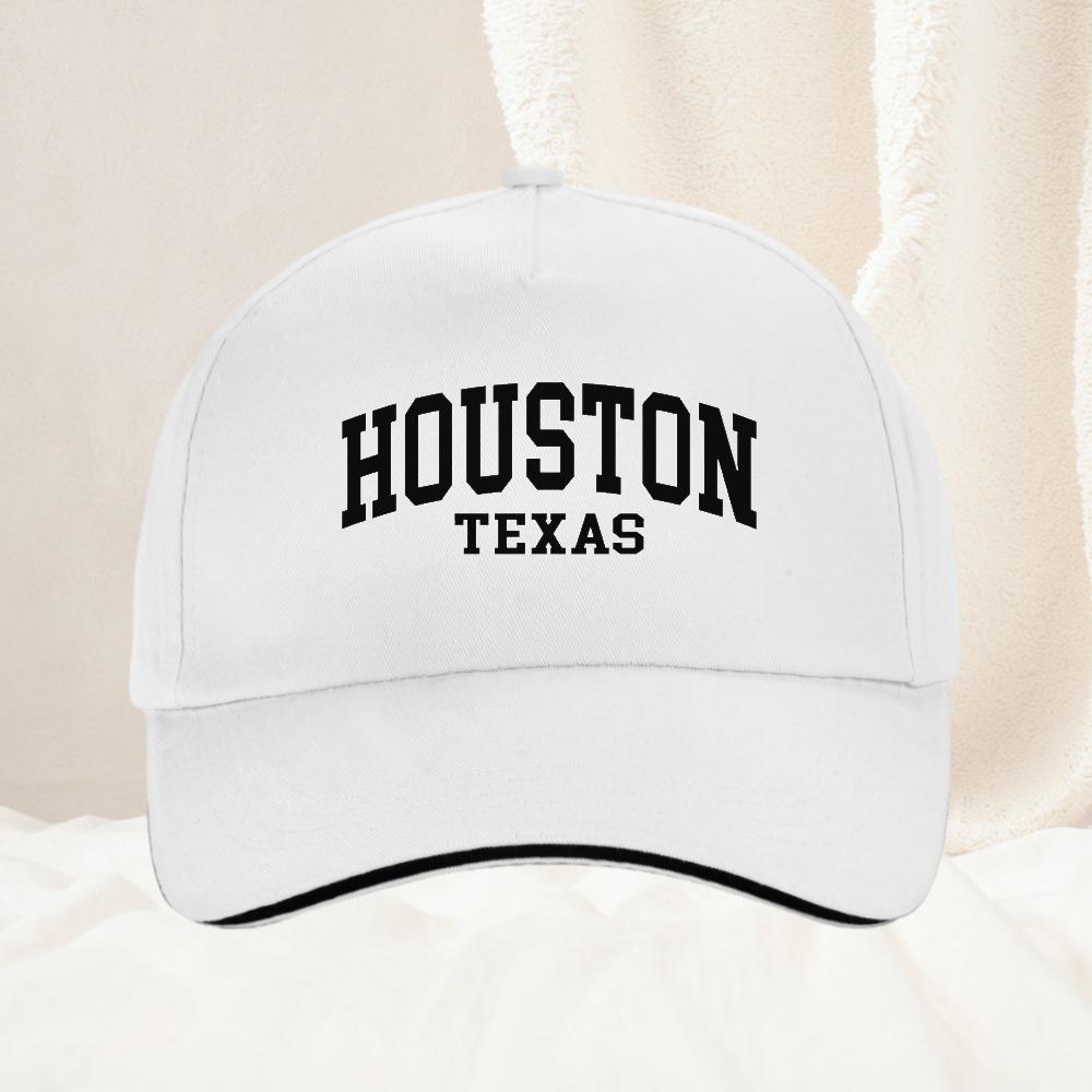 Houston Texas Print baseball cap Unisex Adjustable Dad Hat Outdoor All Seasons Travel Gift Caps Hat