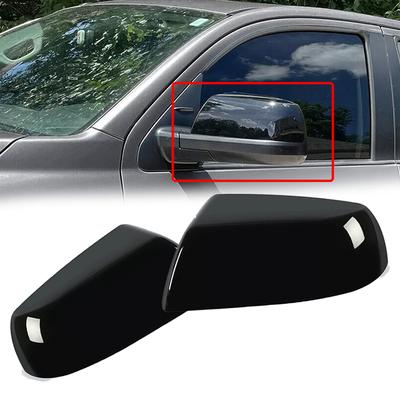 Pokrywy lusterek bocznych samochodowych Nakładki lusterek wstecznych Błyszcząca czerń Dla Toyota Tundra Sequoia 2011 2012 2013 2014 2015 2016 2017 2018