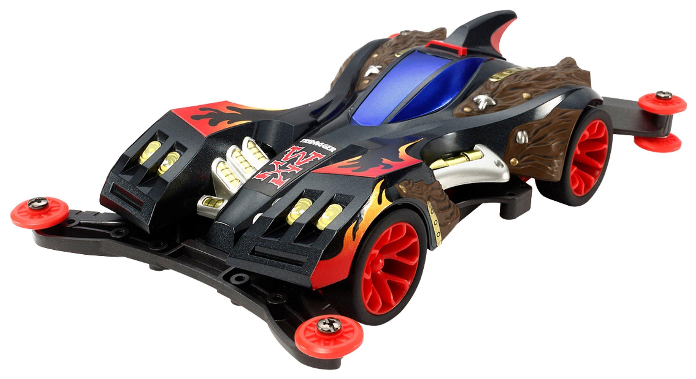 Tamiya Fully Cowled Mini 4WD Series 49 Tridagger WX Wild X AR Chassis 19449 No. чёрный