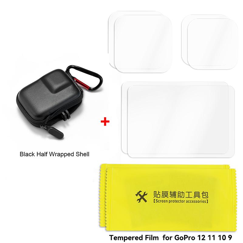 Storage Bag Case for GoPro Hero 13 12 11 10 9 8 Portable Mini Box Sport Camera Waterproof Protective Case for GoPro Accessories